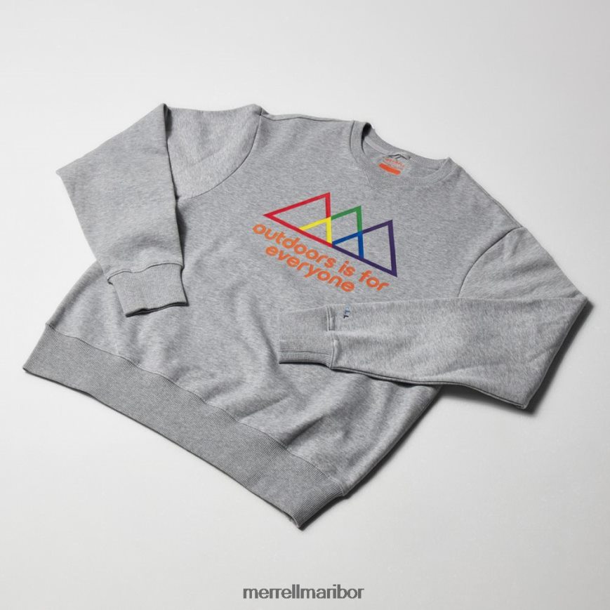 Outdoor je za vsakogar Pulover z okroglim izrezom (jms26875-050) 840442748 heather siva Merrell