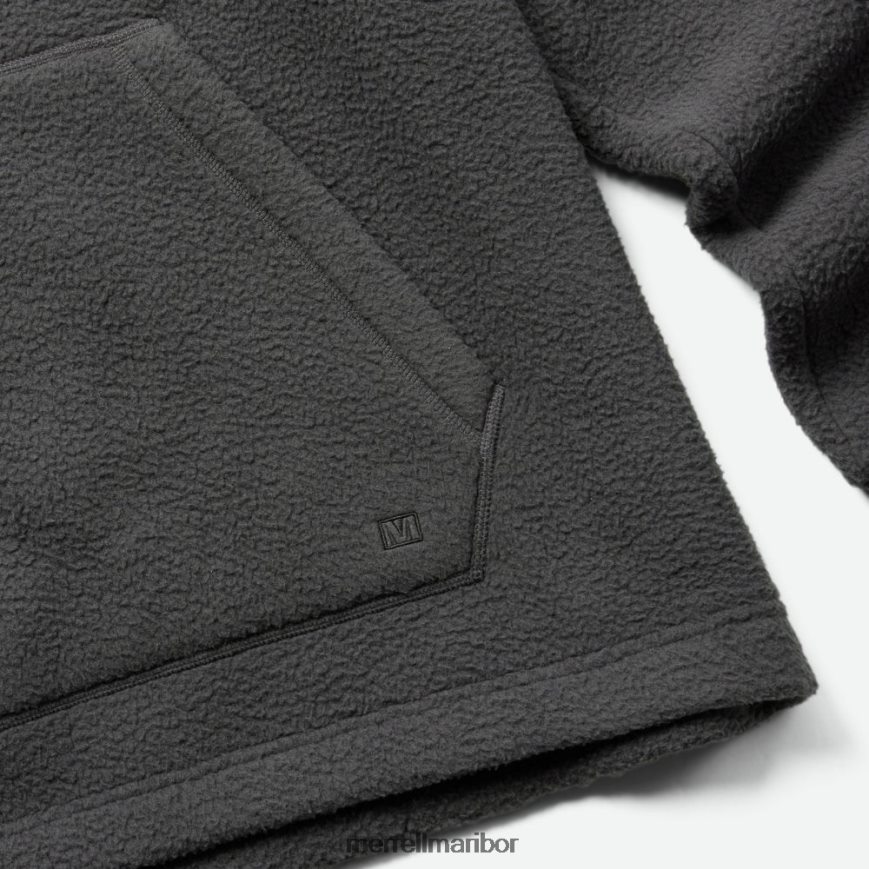 šerpa pulover s kapuco (jmf26573-101) 840442542 asfalt Merrell