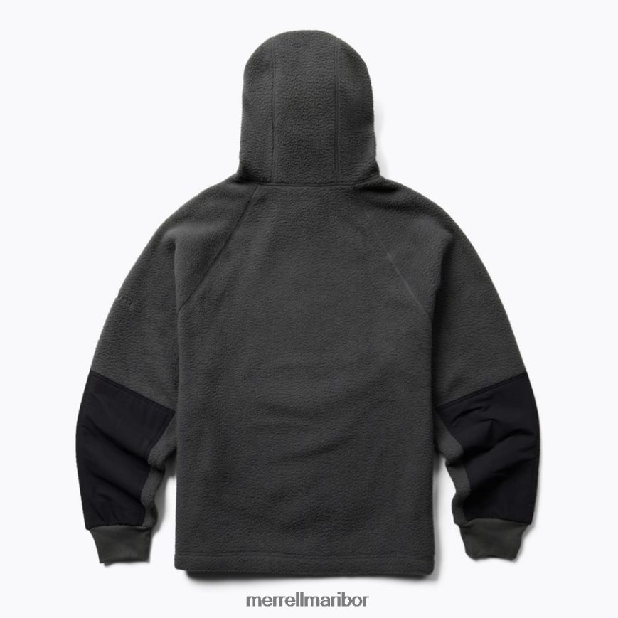 šerpa pulover s kapuco (jmf26573-101) 840442542 asfalt Merrell