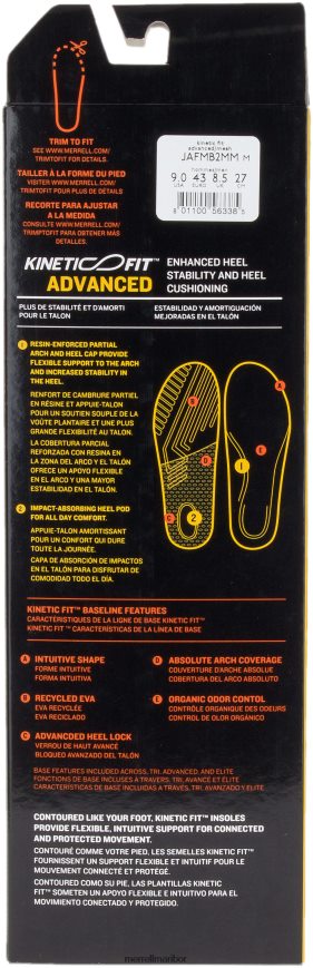 kinetic fit advanced footbed (jafmb2mm) 840442788 mreža Merrell