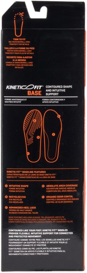 kinetic fit base footbed (jafabmm) 840442747 mreža Merrell