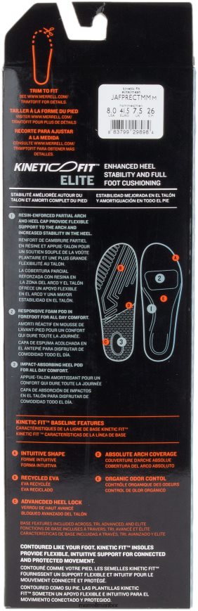 podloga kinetic fit elite (jafprectmm) 840442730 mreža Merrell