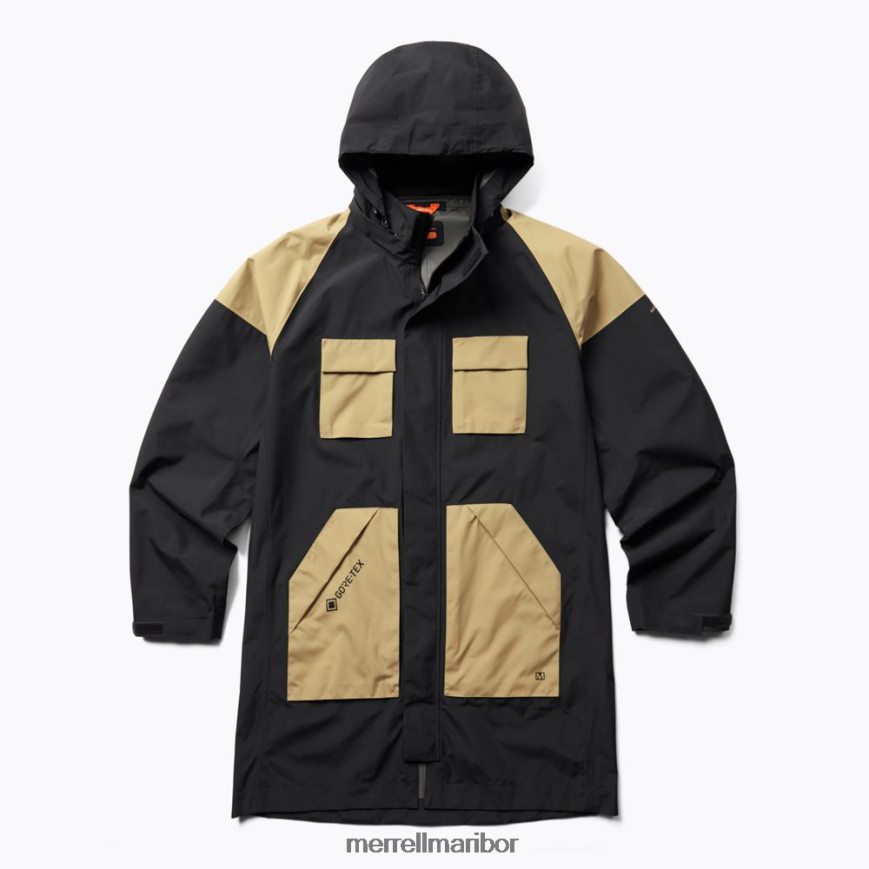 gore-tex kargo pocket parka (jmf26677-010) 840442796 Črna Merrell