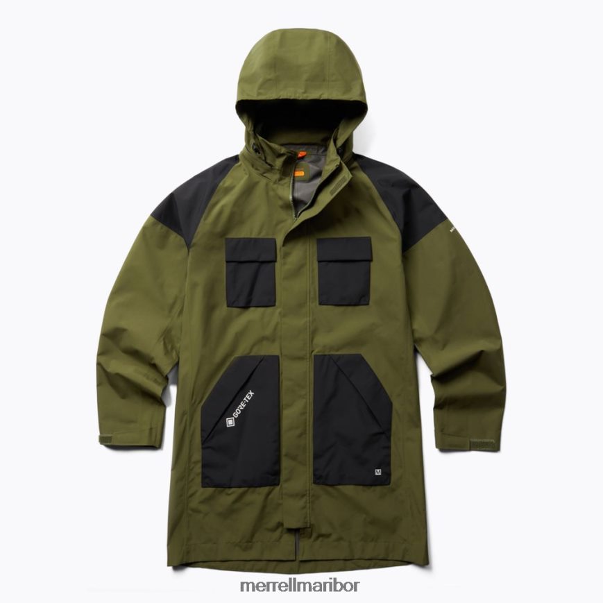 gore-tex kargo pocket parka (jmf26677-326) 840442797 prašna oliva Merrell