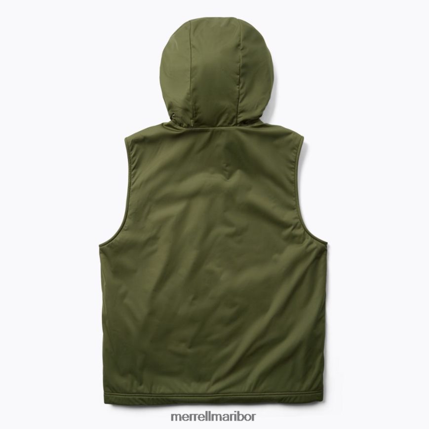 telovnik s kapuco whisper (jms26863-326) 840442596 prašna oliva Merrell