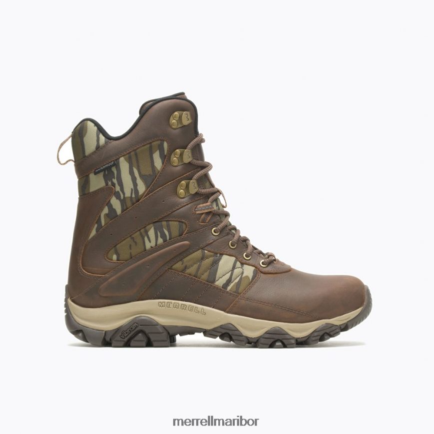moab 2 les 8'' vodoodporen (j004647) 840442636 toffee/hrast Merrell
