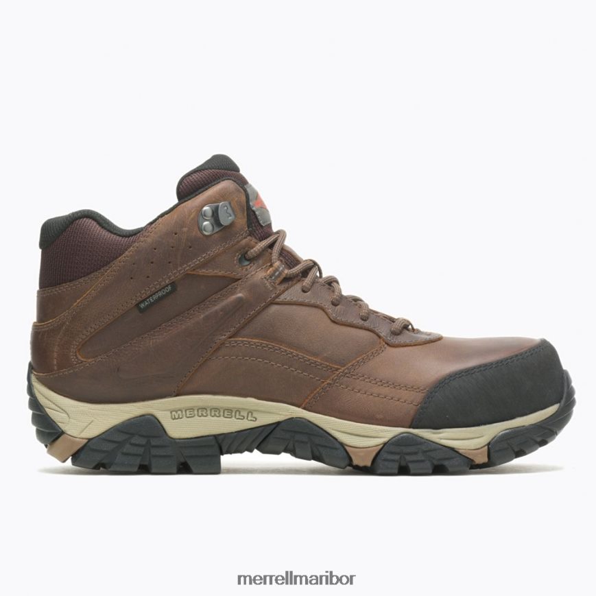 moab adventure mid waterproof fiber wide width (j004633w) 840442494 karamele Merrell