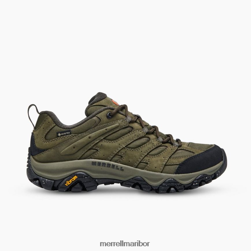 moab 3 gladek gore-tex (j036363) 840442656 olivno Merrell