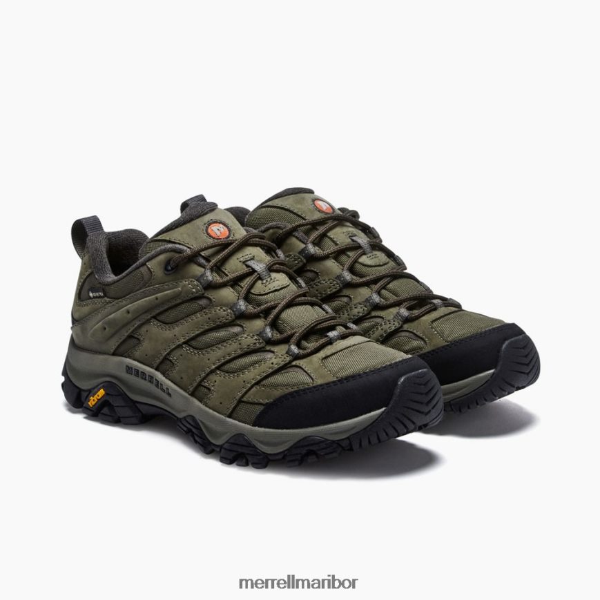 moab 3 gladek gore-tex (j036363) 840442656 olivno Merrell