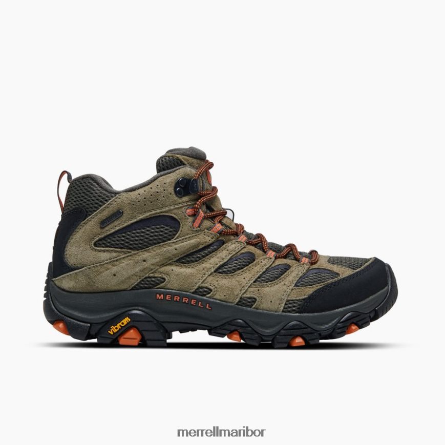 moab 3 mid waterproof (j035841) 840442127 olivno Merrell