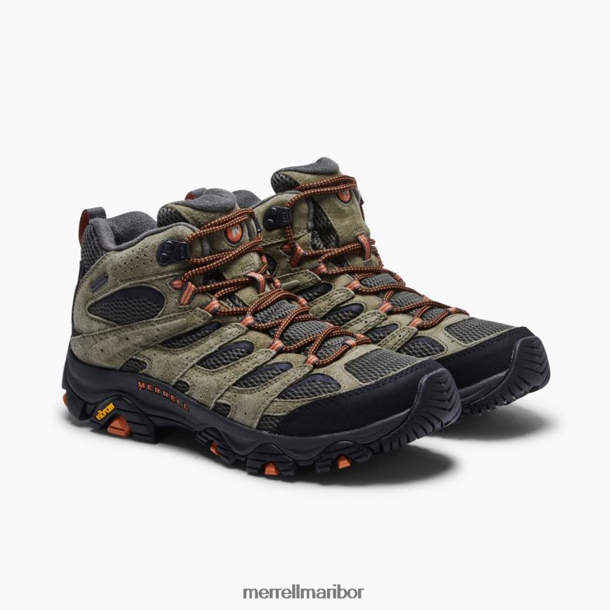 moab 3 mid waterproof (j035841) 840442127 olivno Merrell