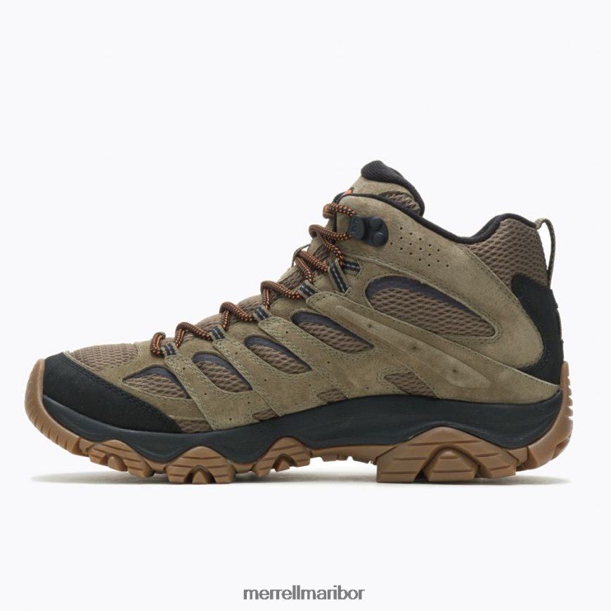 moab 3 mid waterproof (j036549) 840442128 olivno/gumi Merrell