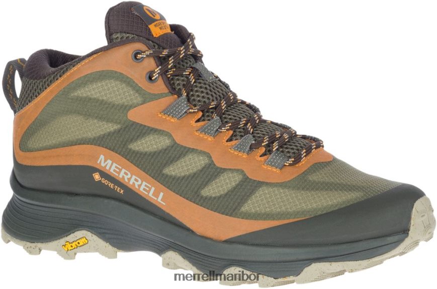 moab hitrost srednja gore-tex široka širina (j135411w) 840442354 lišaji Merrell