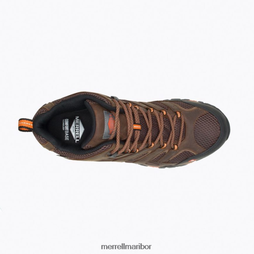 moab vertex mid waterproof comp toe delovni čevelj (j11617) 840442651 glina Merrell