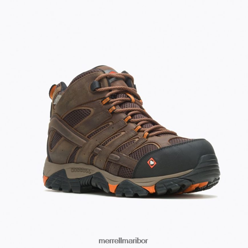 moab vertex mid waterproof comp toe delovni čevelj (j11617) 840442651 glina Merrell