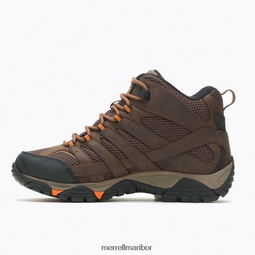 moab vertex mid waterproof sr delovni škorenj široke širine (j31239w) 840442389 glina Merrell