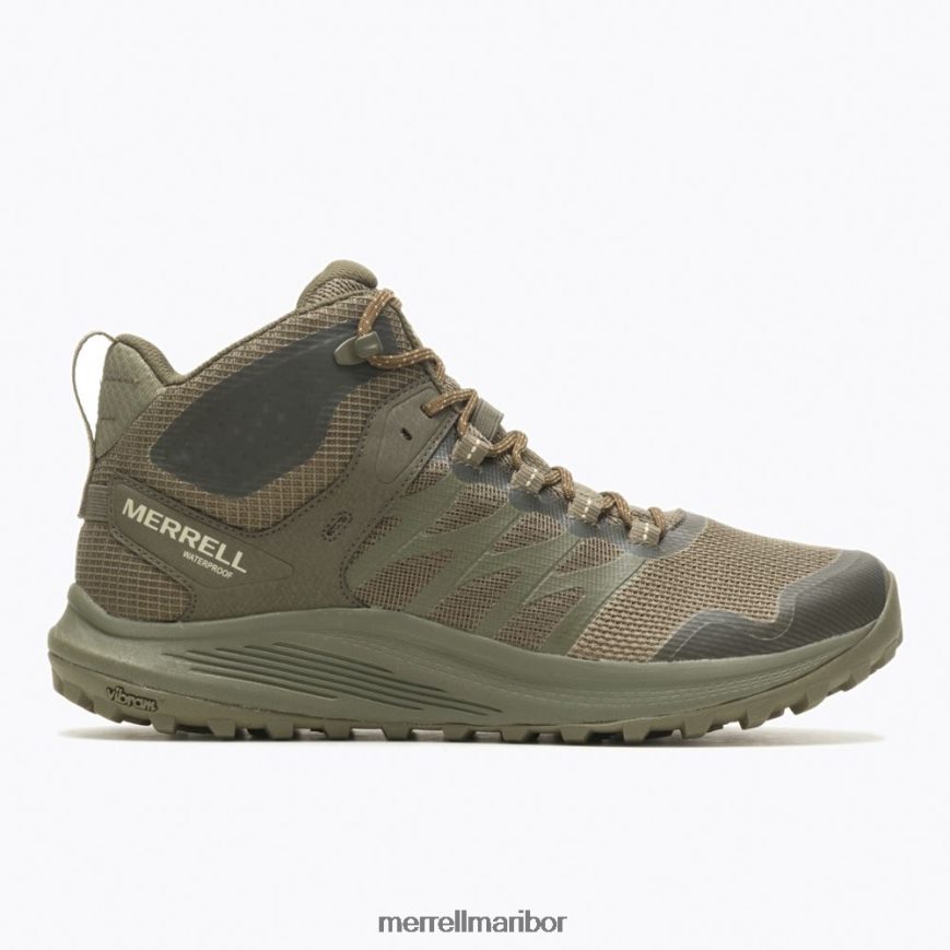 nepremočljivi čevlji nova 3 mid tactical (j005053) 840442383 olivno Merrell