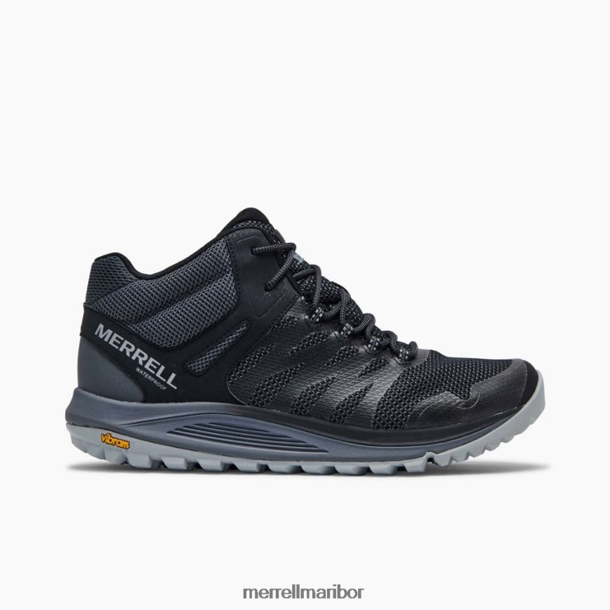 nova 2 mid waterproof (j035579) 840442208 Črna Merrell