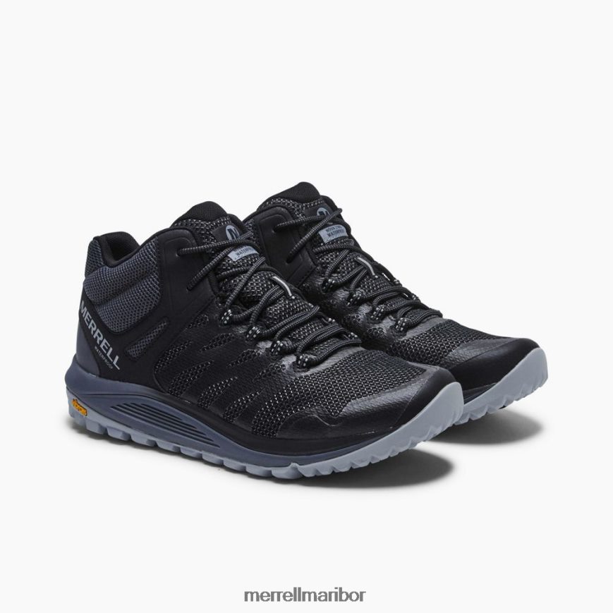 nova 2 mid waterproof (j035579) 840442208 Črna Merrell