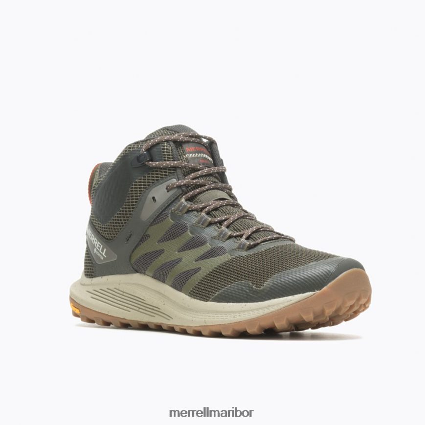 nova 3 mid gore-tex (j067617) 84044240 olivno Merrell