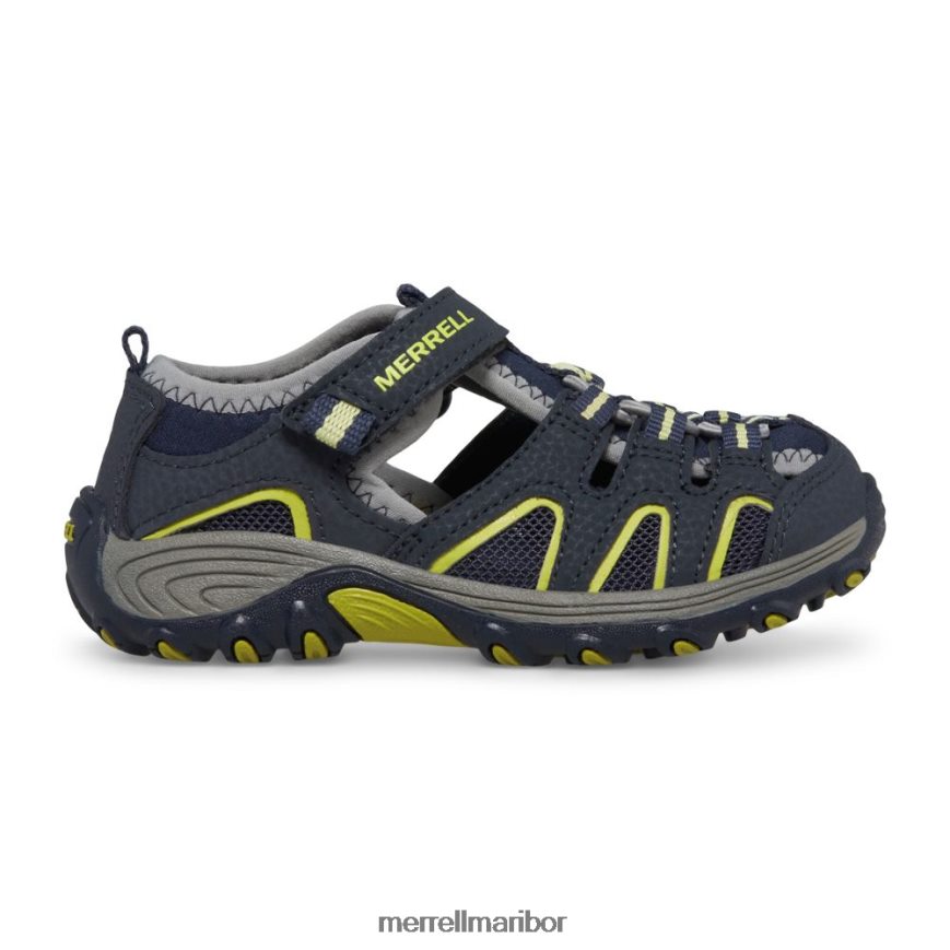 pohodniški sandal hydro h2o (mc54859) 8404421500 mornarica/limeta Merrell