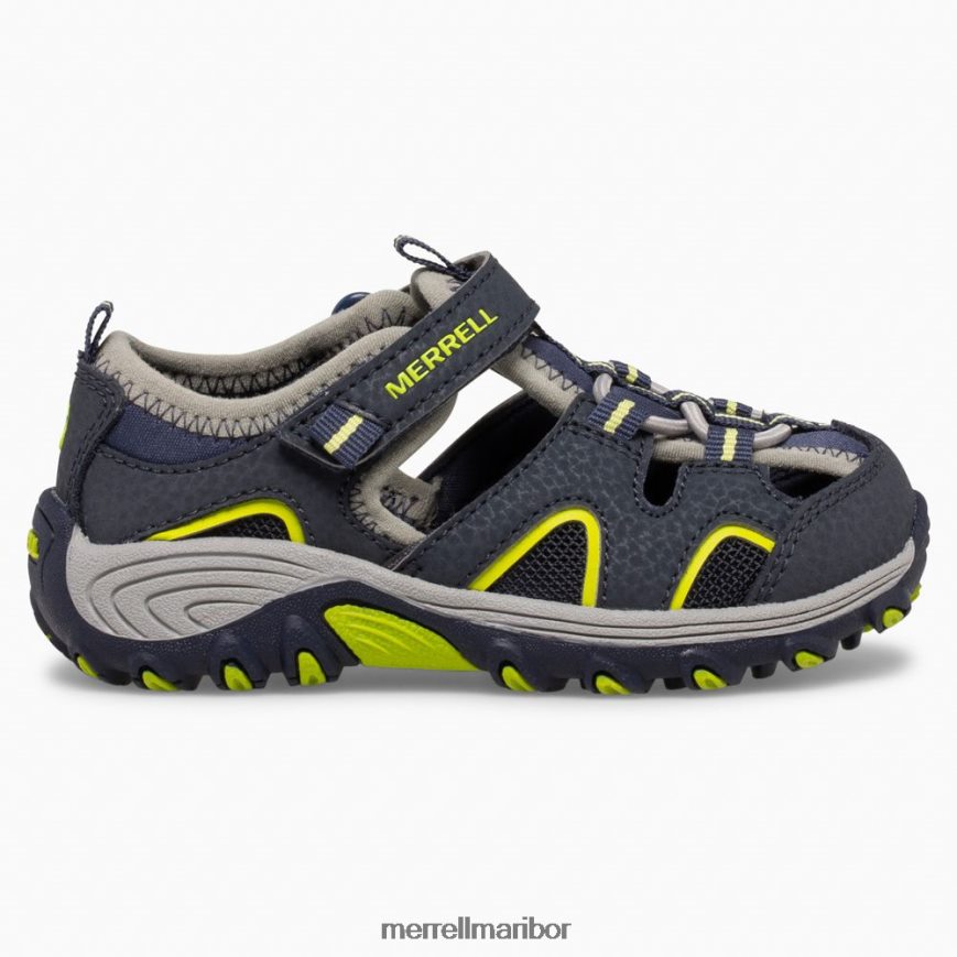 sandal hydro h2o hiker jr (ml265932) 8404421406 mornarica/limeta Merrell