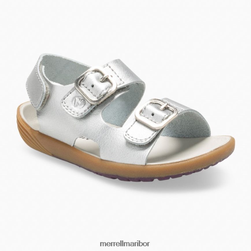 sandal z golimi koraki (ml161231) 8404421402 srebro Merrell
