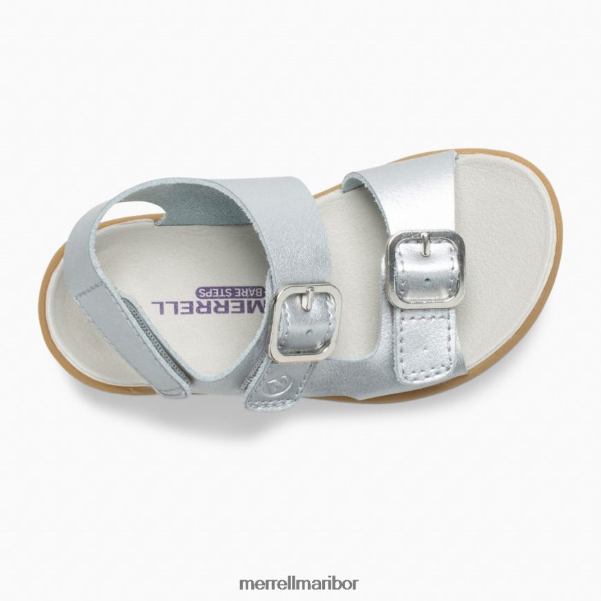 sandal z golimi koraki (ml161231) 8404421402 srebro Merrell