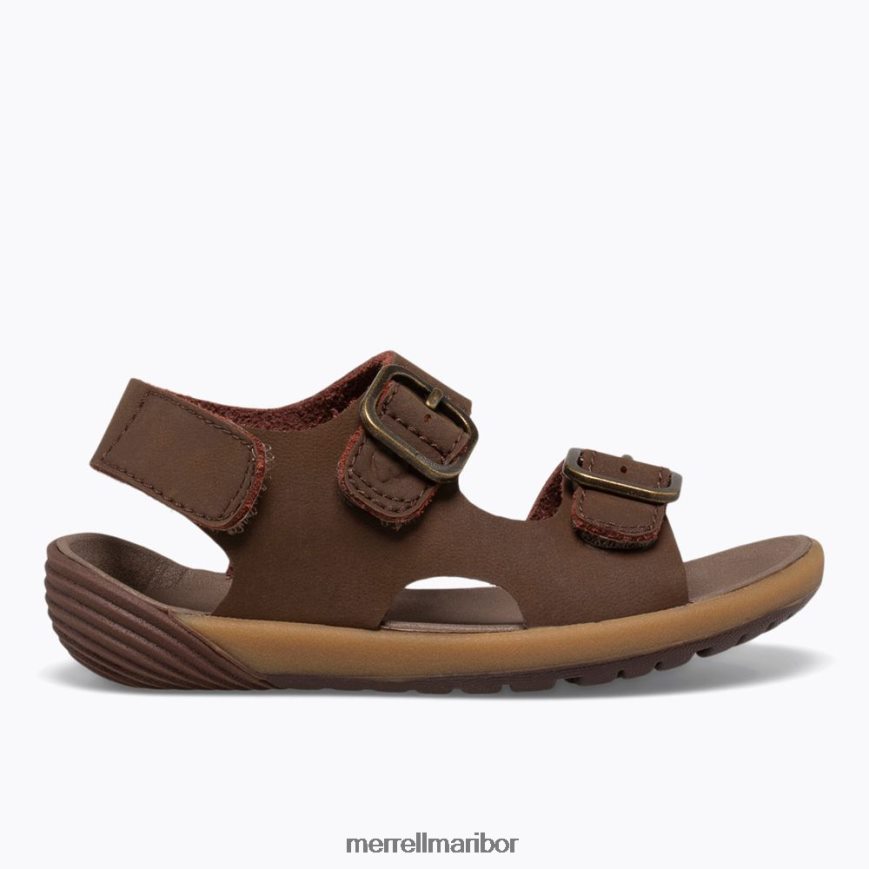 sandal z golimi koraki (ml261230) 8404421401 rjav Merrell