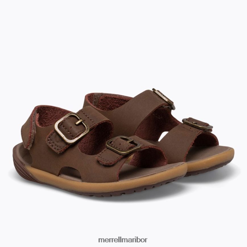 sandal z golimi koraki (ml261230) 8404421401 rjav Merrell