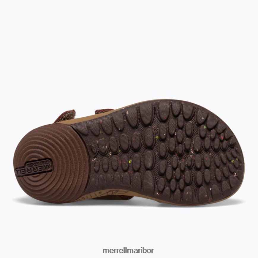 sandal z golimi koraki (ml261230) 8404421401 rjav Merrell