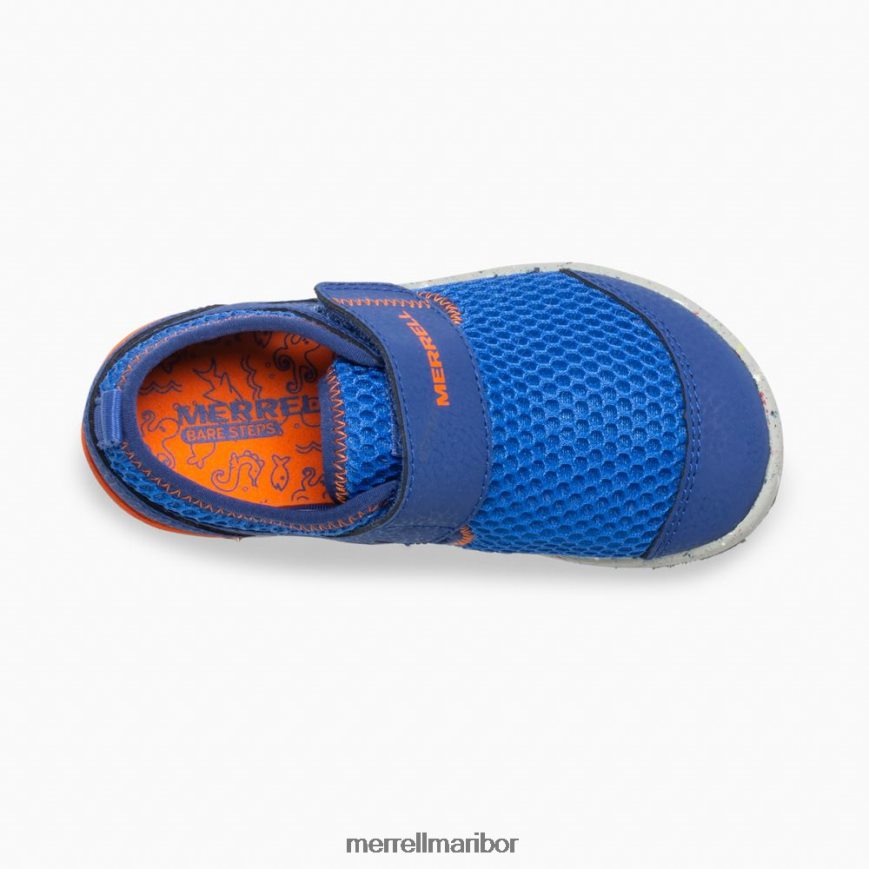 superge bare steps h2o (ml260875) 8404421396 modra/oranžna Merrell