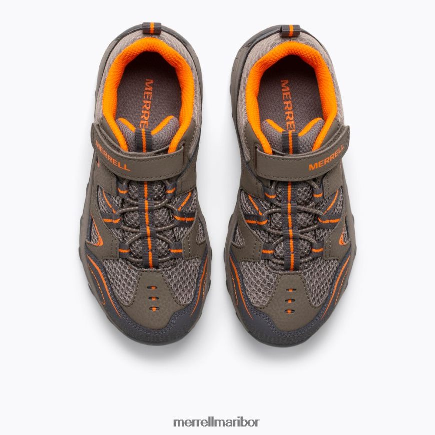 čevelj trail chaser (my57109) 8404421462 gunsmoke / oranžna Merrell