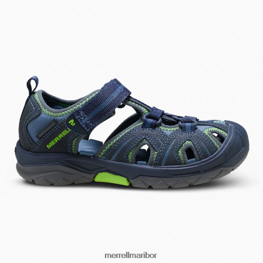 hidro sandal (my53375) 8404421413 mornarsko/zelena Merrell