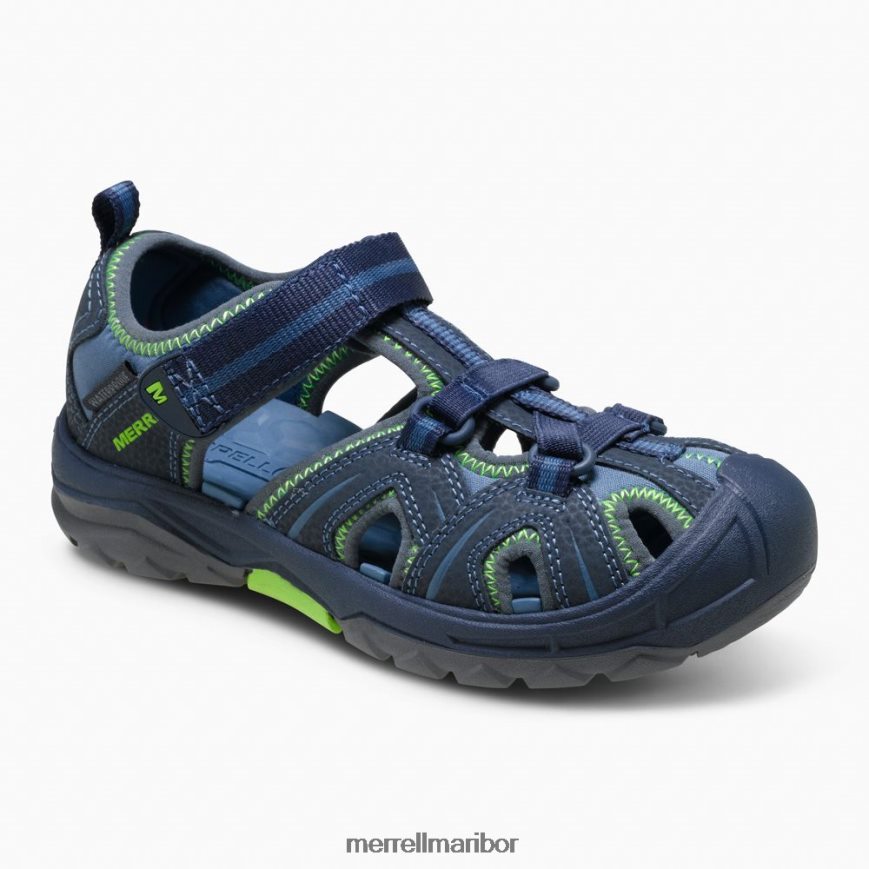 hidro sandal (my53375) 8404421413 mornarsko/zelena Merrell