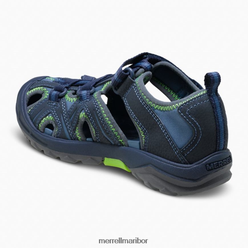 hidro sandal (my53375) 8404421413 mornarsko/zelena Merrell