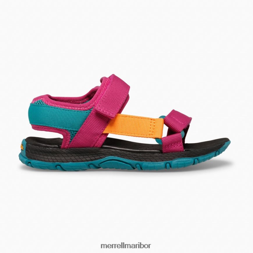 kahuna spletni sandal (mk165675k) 8404421397 berry/multi Merrell