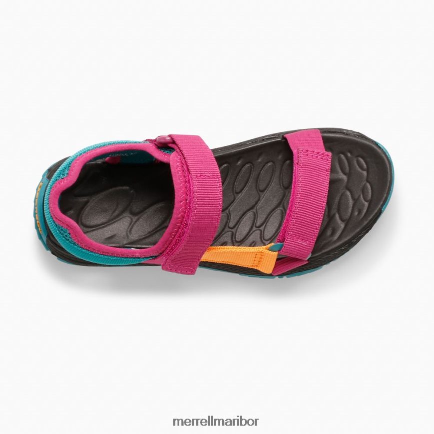 kahuna spletni sandal (mk165675k) 8404421397 berry/multi Merrell