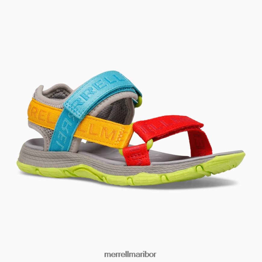 kahuna spletni sandal (mk265674k) 8404421400 siv logotip/multi Merrell