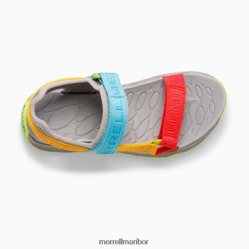 kahuna spletni sandal (mk265674k) 8404421400 siv logotip/multi Merrell