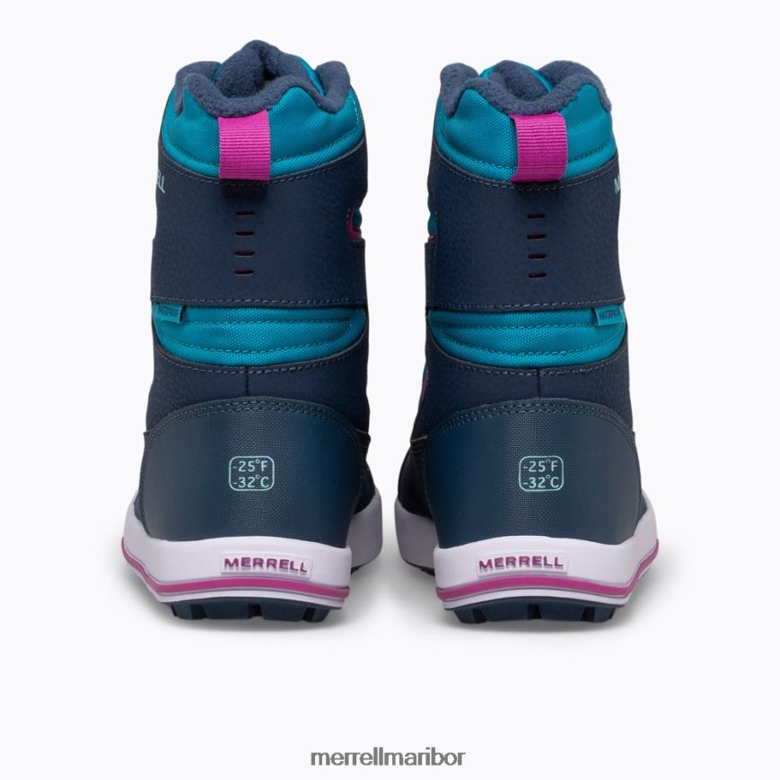 škorenj snow bank 3.0 (mk165186k) 8404421483 mornarica/turkizna Merrell