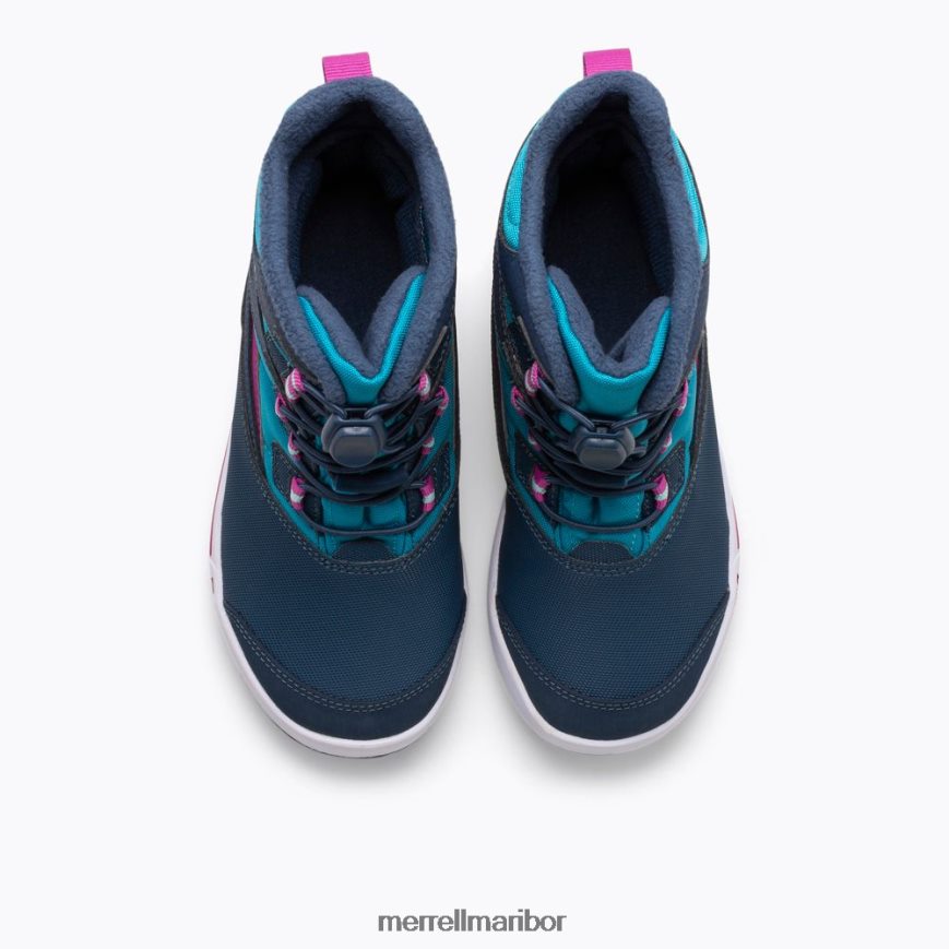 škorenj snow bank 3.0 (mk165186k) 8404421483 mornarica/turkizna Merrell