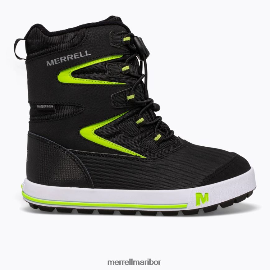 škorenj snow bank 3.0 (mk265035k) 8404421480 črna/siva/zelena Merrell
