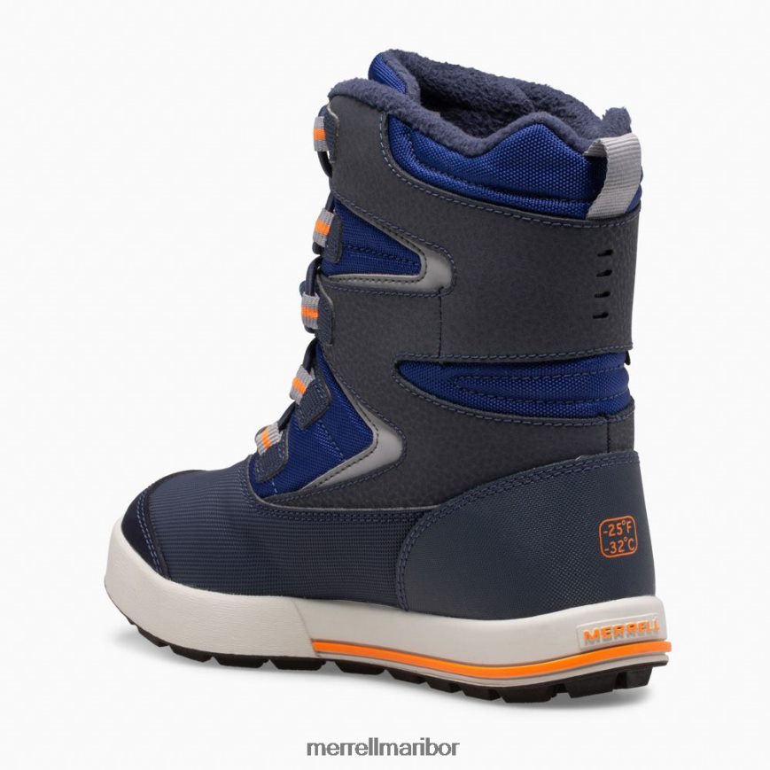 škorenj snow bank 3.0 (mk265184k) 8404421482 mornarica/kobalt/oranžna Merrell
