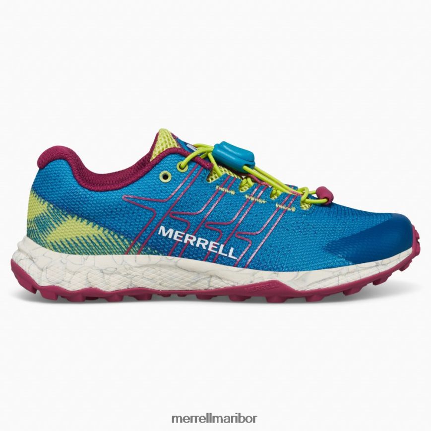 moab air low a/c (mk167108) 8404421389 teal/limeta/fuksija Merrell
