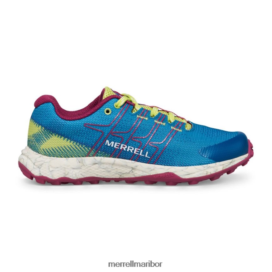 moab low flight low (mk167107) 8404421438 teal/limeta/fuksija Merrell
