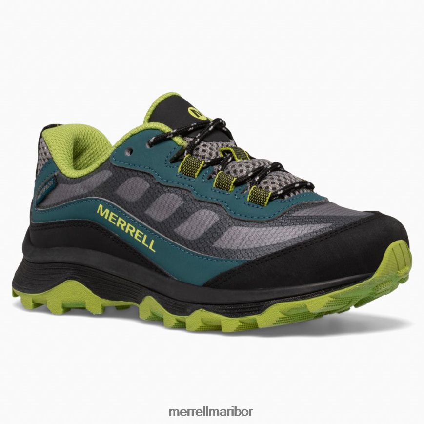 moab speed low waterproof (mk266264) 8404421370 globoko zelena/črna Merrell