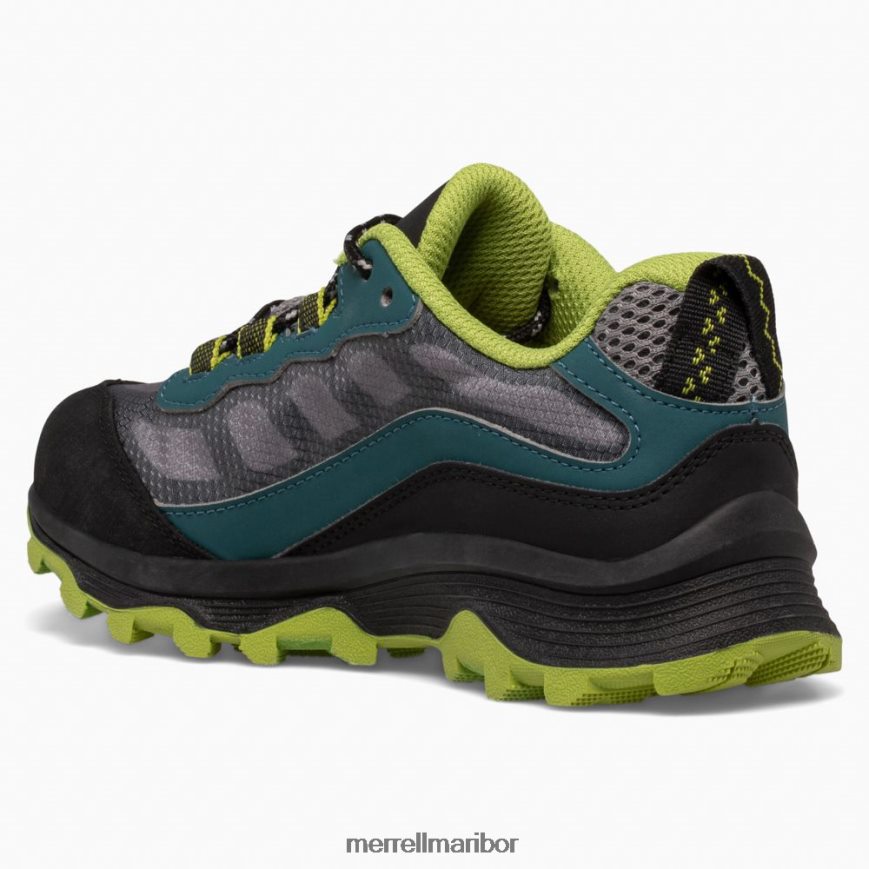 moab speed low waterproof (mk266264) 8404421370 globoko zelena/črna Merrell