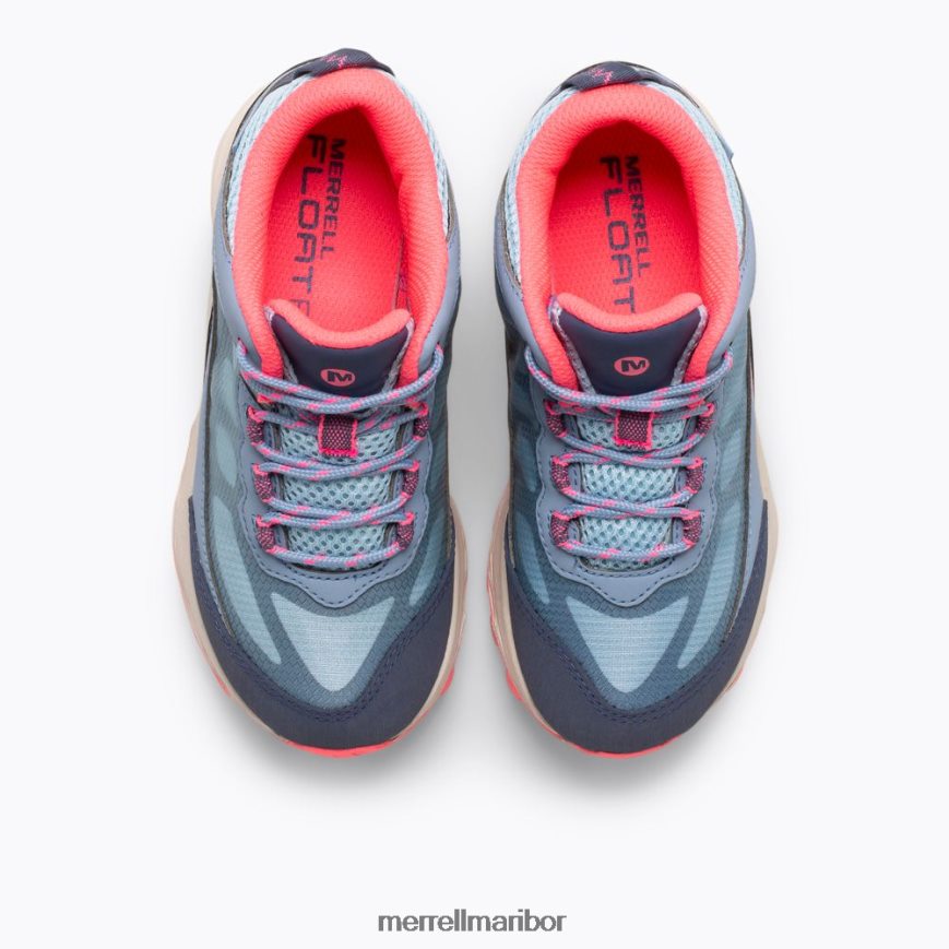 moab speed mid waterproof (mk165213) 8404421382 prašno modra/koralna Merrell