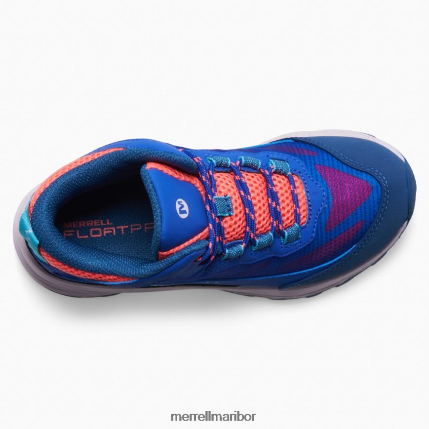 moab speed mid waterproof (mk166990) 8404421379 blue/berry/turq Merrell